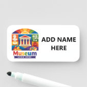 Personalized Museum Name Tags 名札 (インサイチュ)