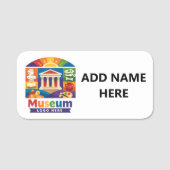 Personalized Museum Name Tags 名札 (正面)