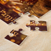 Personalized My Family Name I Photo Keepsake  ジグソーパズル (側面)