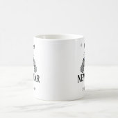 Personalized My First New Year Mug – Custom Name コーヒーマグカップ (中央)