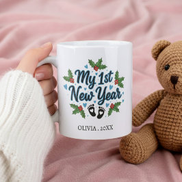 Personalized My First New Year Mug – Custom Name コーヒーマグカップ