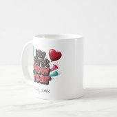 Personalized My First New Year Mug – Custom Name コーヒーマグカップ (正面左)