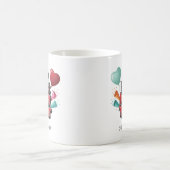 Personalized My First New Year Mug – Custom Name コーヒーマグカップ (中央)