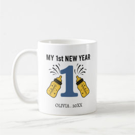 Personalized My First New Year Mug – Custom Name コーヒーマグカップ