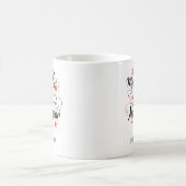 Personalized My First New Year Mug – Custom Name コーヒーマグカップ (中央)