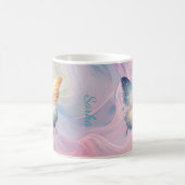 Personalized Mystic Butterfly Mug コーヒーマグカップ (中央)