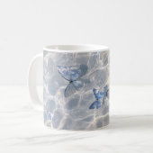 Personalized Mystic Butterfly Mug コーヒーマグカップ (正面左)