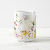 Personalized Mystic Butterfly Mug コーヒーマグカップ (中央)