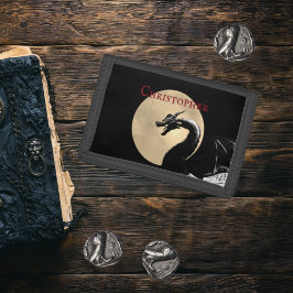 Personalized Mythical Dragon Trifold Wallet ナイロン三つ折りウォレット