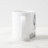 Personalized Mythological Phoenix Mug ジャンボコーヒーマグカップ (裏面)