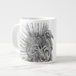 Personalized Mythological Turkey Mug ジャンボコーヒーマグカップ