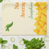 Personalized Nacho Average Cook Funny Tea Towel  キッチンタオル (折り畳み)
