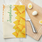 Personalized Nacho Average Cook Funny Tea Towel  キッチンタオル (四つ折り)