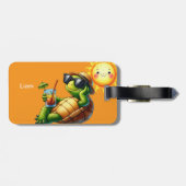 Personalized name ラゲッジタグ (裏面横)