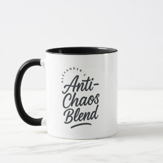 Personalized Name Anti-Chaos Blend Gift Coffee マグカップ