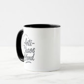 Personalized Name Anti-Chaos Blend Gift Coffee マグカップ (正面左)