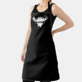 Personalized Name BBQ Grill エプロン (インサイチュ)