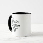 Personalized Name Brain Startup Gift Coffee マグカップ (正面左)