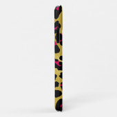 Personalized Name Chic Gold Glitter Black Leopard  Case-Mate iPhoneケース (裏面/右)