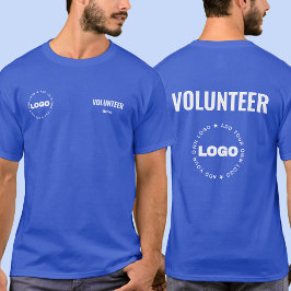 Personalized Name Company Volunteer T-Shirt Tシャツ
