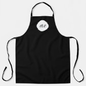 Personalized name, Custom barista apron エプロン (正面)