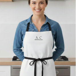 Personalized name, Custom barista apron エプロン