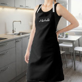 Personalized name, Custom barista apron エプロン