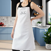 Personalized name, Custom barista apron エプロン