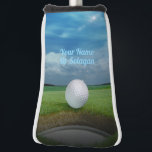 Personalized Name Custom Golf Club Head Cover ゴルフヘッドカバー<br><div class="desc">Make your golf bag uniquely yours with this personalized name golf head cover. Designed to display any custom name, it adds a stylish and personal touch while keeping your club protected from scratches, dust, and everyday wear. Perfect for golfers of all levels, it’s an ideal gift for birthdays, holidays, tournaments,...</div>