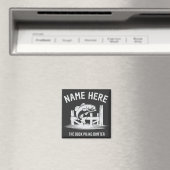 Personalized Name Dock Shadow Bass マグネット (インサイチュ (食洗機))