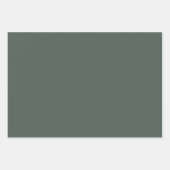 Personalized Name English Bulldog Dog Christmas  ラッピングペーパーシート (正面3)