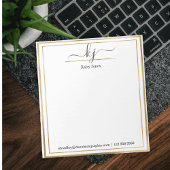 Personalized Name | From The Desk Of Notepad ノートパッド