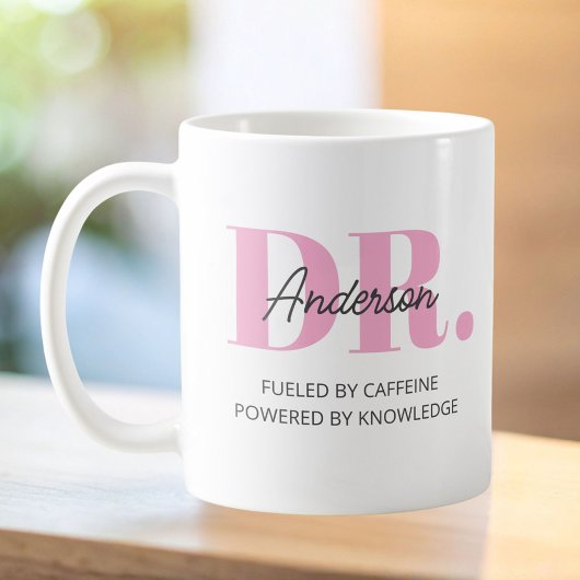 Personalized Name Funny Quote Doctor Graduation コーヒーマグカップ