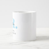 Personalized Name Funny Quote Doctor Graduation ジャンボコーヒーマグカップ (正面)