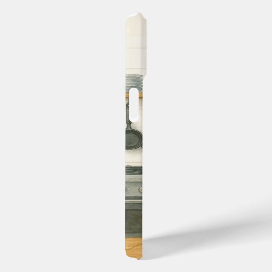 Personalized Name Funny Siberian Husky Dog Chef Case-Mate iPhoneケース (裏面 / 右)