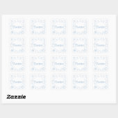 Personalized Name Gifts for Kids スクエアシール (シート)