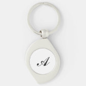 Personalized Name Initial  キーホルダー (正面)