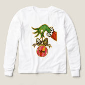 personalized Name Leopard Bow Parrot Ornament (デザイン正面)