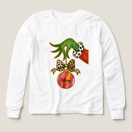 personalized Name Leopard Bow Parrot Ornament (デザイン正面)