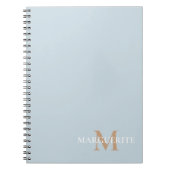 Personalized Name Monogram ノートブック (正面)