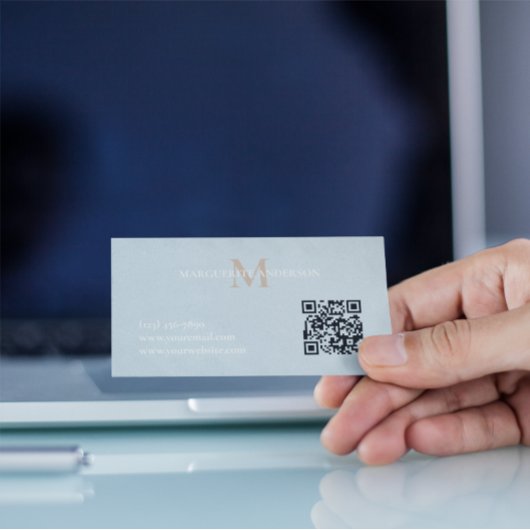 Personalized Name Monogram 名刺