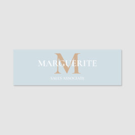 Personalized Name Monogram 名札