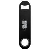 Personalized name monogram Pro Speed bottle opener スピード栓抜き (正面)