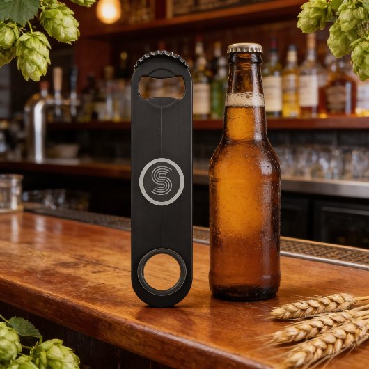 Personalized name monogram speed bottle opener スピード栓抜き