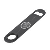 Personalized name monogram speed bottle opener スピード栓抜き (正面アングル)