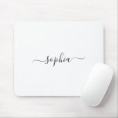 Personalized Name Mouse Pad for Stylish Workspaces マウスパッド (マウス)