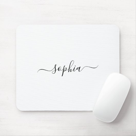 Personalized Name Mouse Pad for Stylish Workspaces マウスパッド (マウス)