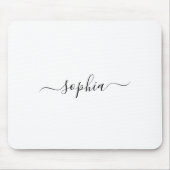 Personalized Name Mouse Pad for Stylish Workspaces マウスパッド (正面)