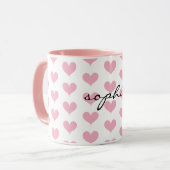 Personalized Name Mug | Custom Name Coffee Mug  マグカップ (正面左)