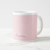 Personalized Name Mug – Girlboss Empowerment Gift ジャンボコーヒーマグカップ (正面右)